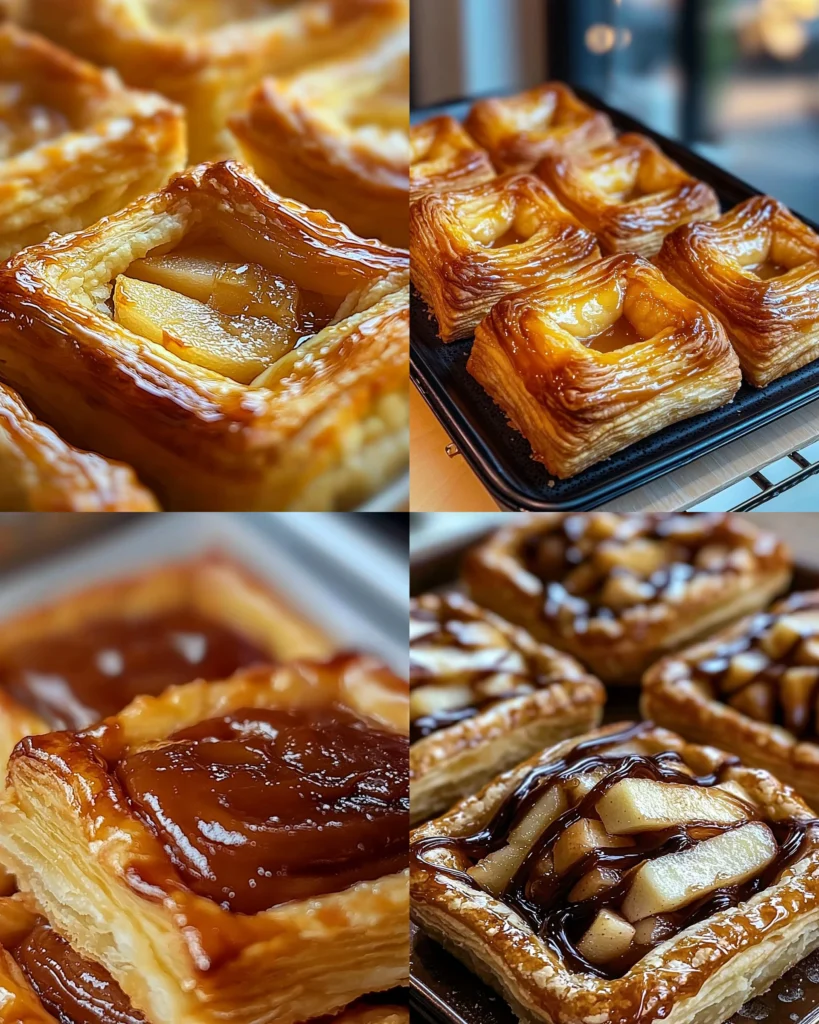 Caramel Apple Puff Pastry