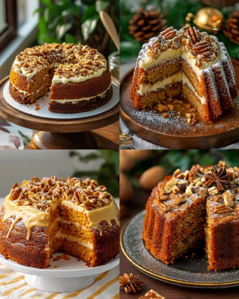 Carrot Walnut Cake