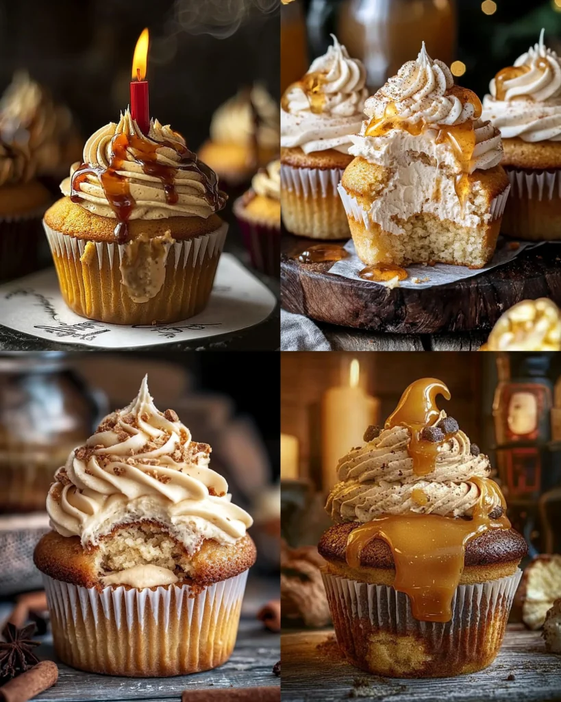 Harry Potter Butterbeer Cupcakes