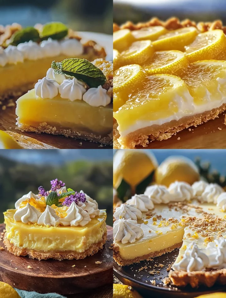 Lemon Bliss Tart with a buttery crust and lemon filling