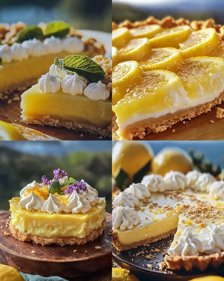 Lemon Bliss Tart with a buttery crust and lemon filling