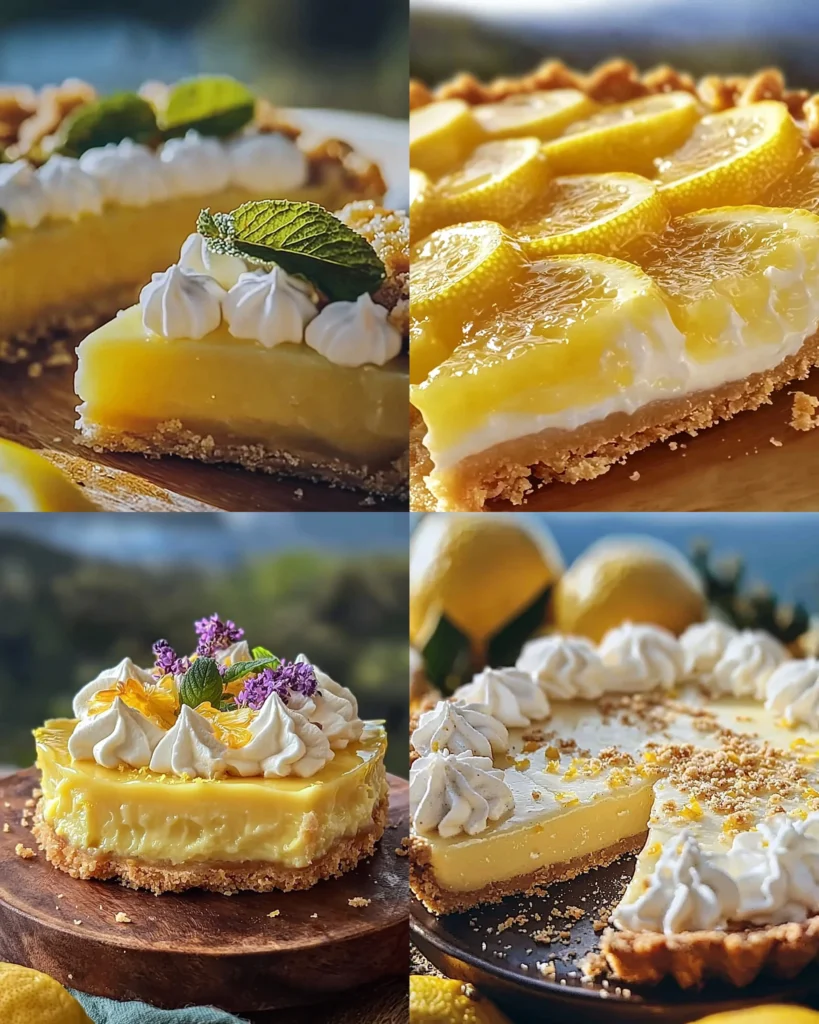 Lemon Bliss Tart with a buttery crust and lemon filling
