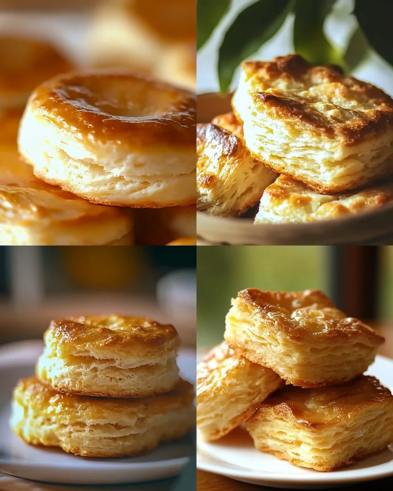 Flaky and tender Southern-style buttermilk biscuits fresh out of the oven.