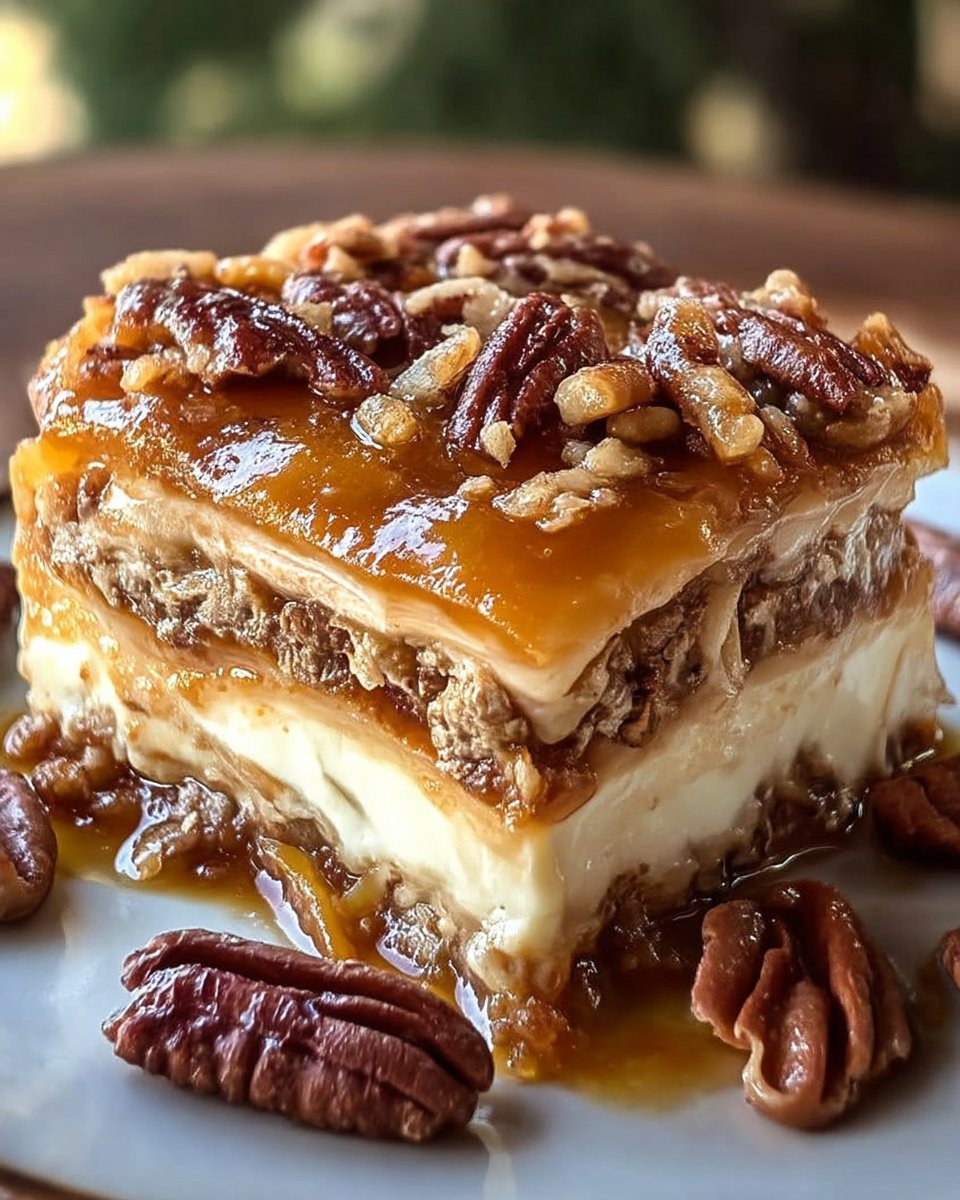 pecan pie lasagna