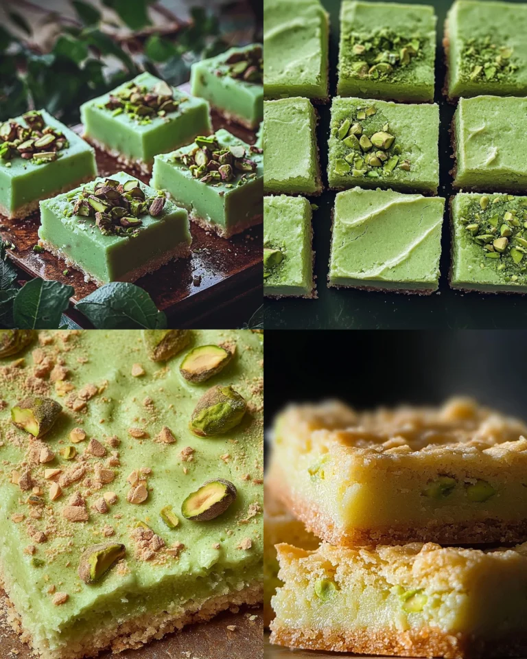 Pistachio Pudding Sugar Cookie Bars