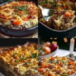 Savory Cabbage Beef Bake