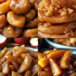 Delicious Slow Cooker Cracker Barrel Fried Apples served in a bowl.