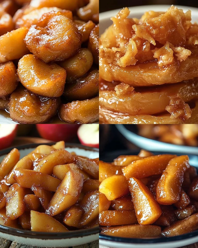 Delicious Slow Cooker Cracker Barrel Fried Apples served in a bowl.