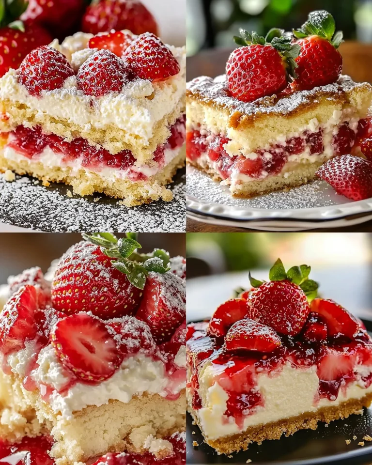 Strawberry Cheesecake Dump Cake