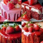 Strawberry Glaze Cake