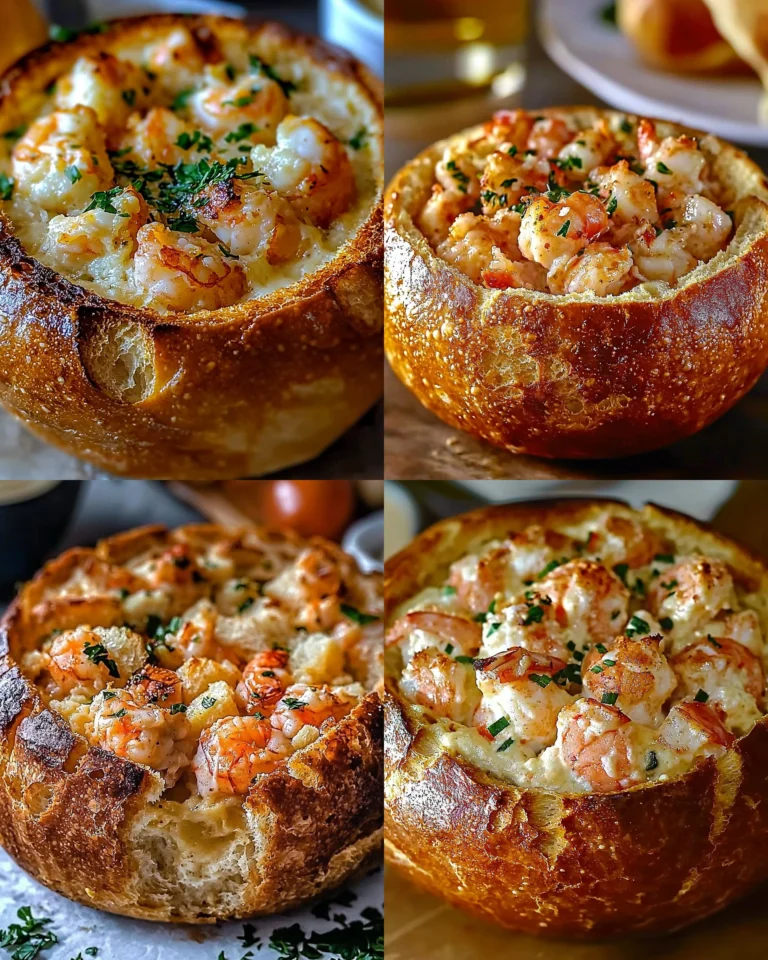 Stuffed Seafood Bread Bowl