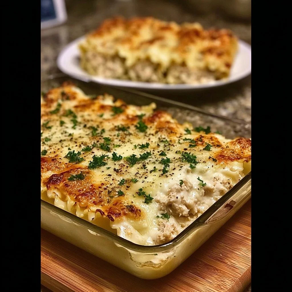 Delicious Garlic Parmesan Chicken Lasagna Roll-Ups served on a plate