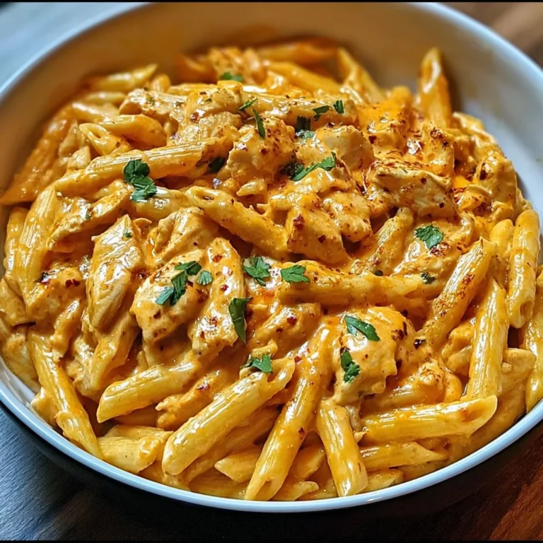 One-pot smoky chipotle cheesy chicken pasta with vegetables and spices.