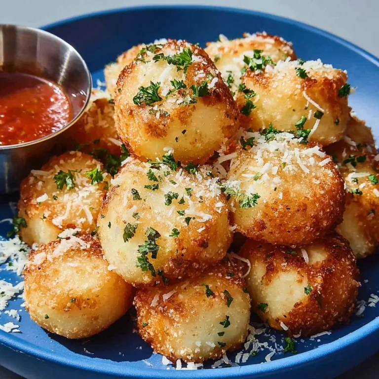 Homemade Parmesan Bread Bites served with dipping sauce