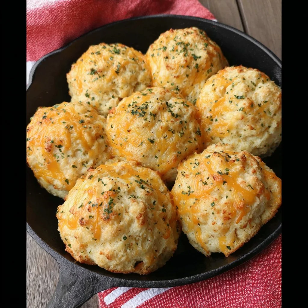 Delicious garlic cheese biscuits with self-rising flour from Red Lobster