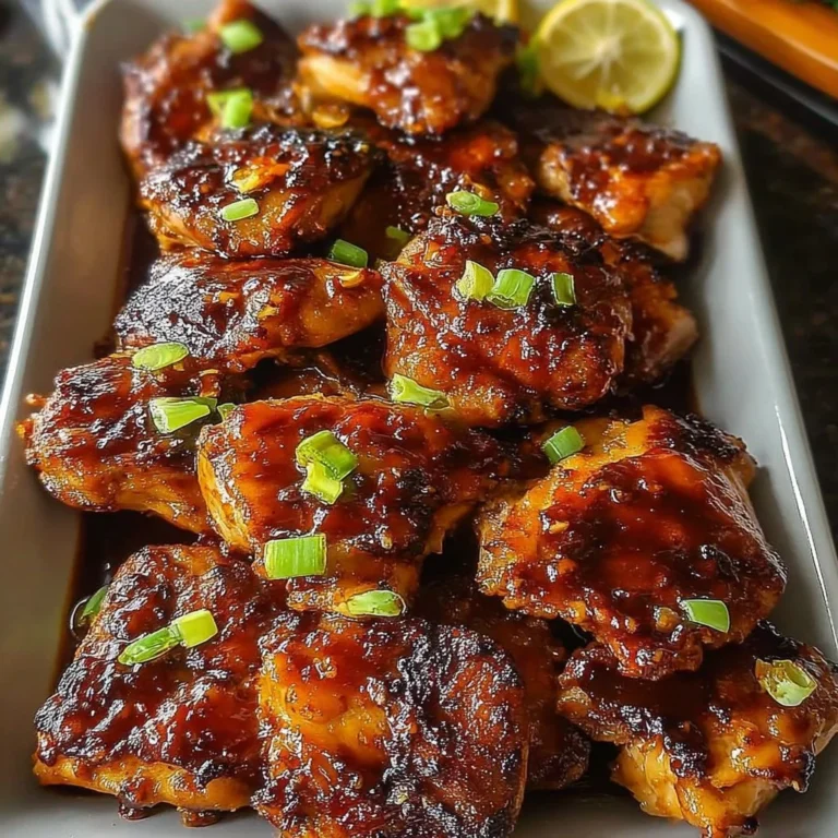 Delicious authentic Hawaiian Huli Huli chicken grilled to perfection