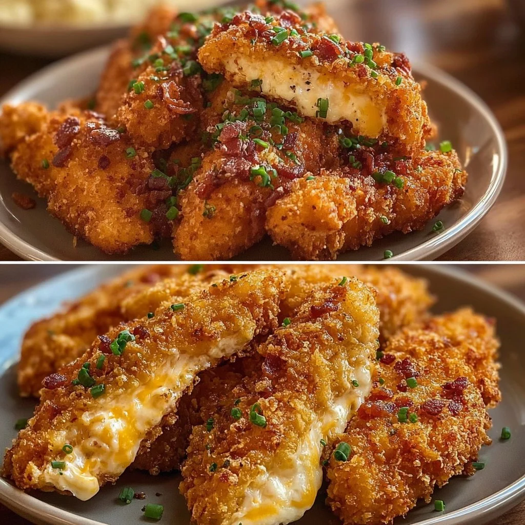Delicious Crack Chicken Tenders served with dipping sauce
