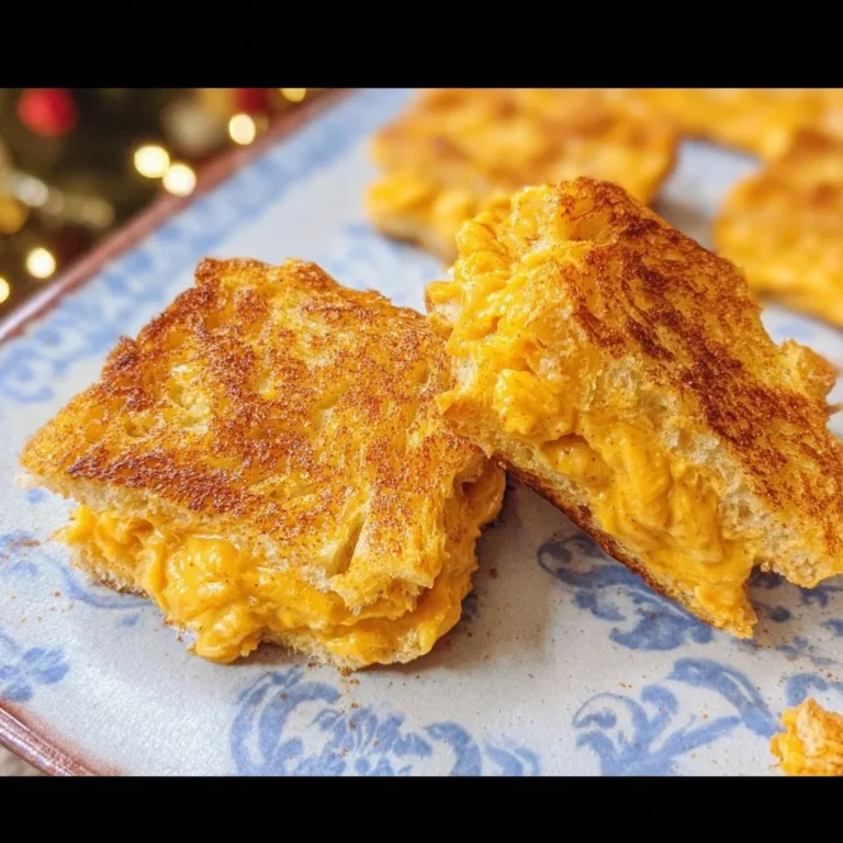 A plate of Grandma's Cheese Dreams, delicious cheese-filled pastries or snacks