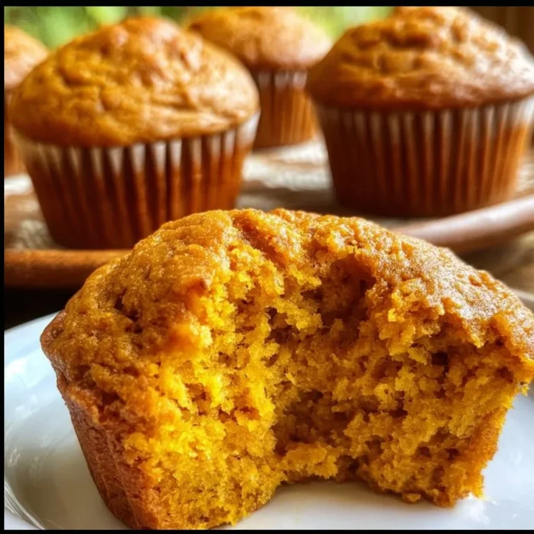 Healthy Greek Yogurt Pumpkin Muffins fresh out of the oven