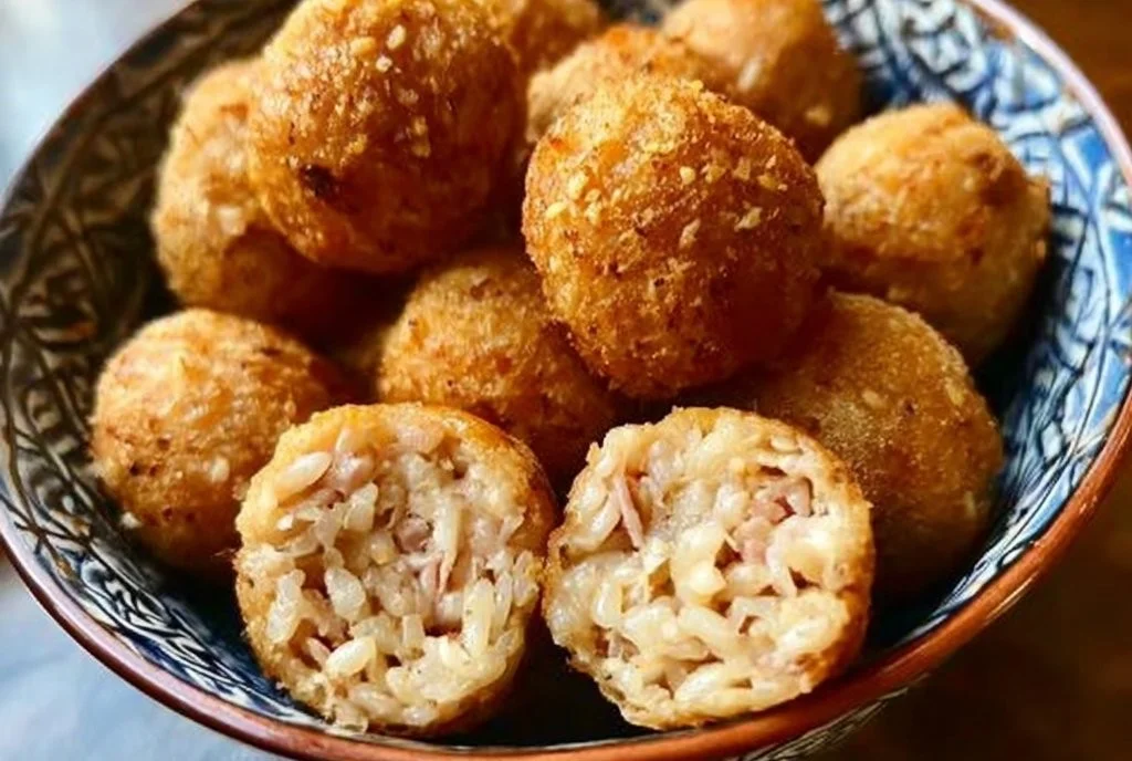 Homemade chicken and rice dog treats in a bowl for pets