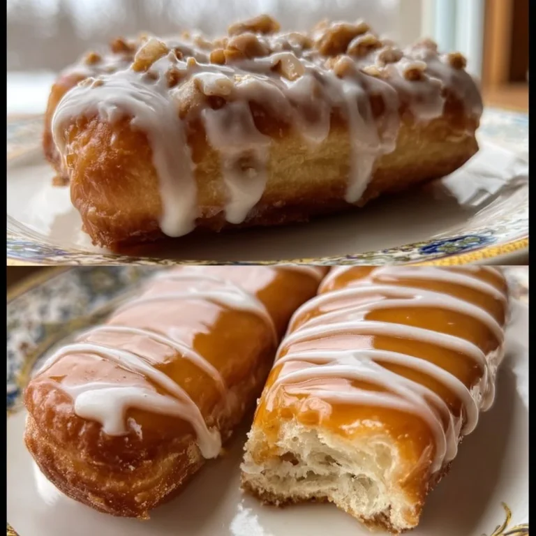 Delicious homemade Maple Donut Bars with rich maple glaze