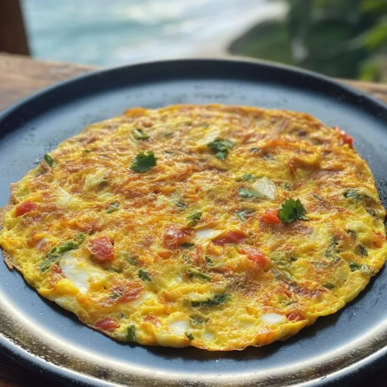 Delicious masala omelette recipe with Indian spices for a flavorful breakfast.