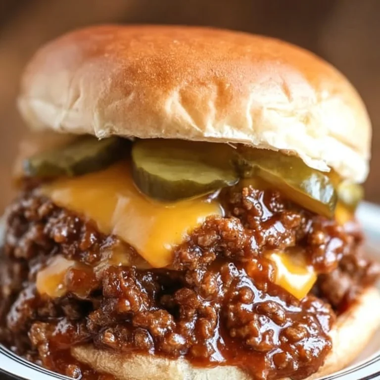 Delicious Steakhouse Burger Sloppy Joes served with toppings