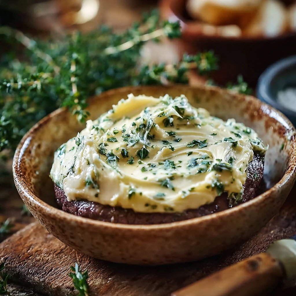 Homemade Garlic Herb Butter