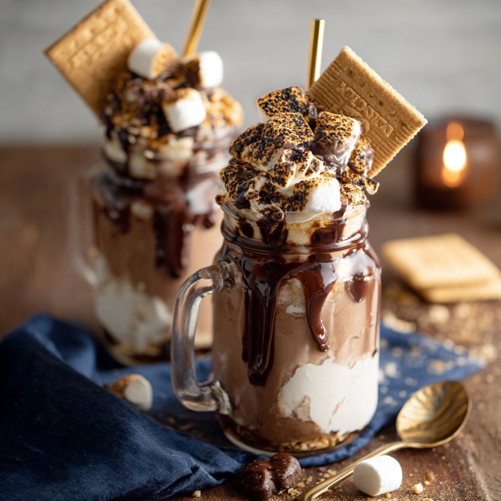S'mores Freakshakes Milkshake Recipe