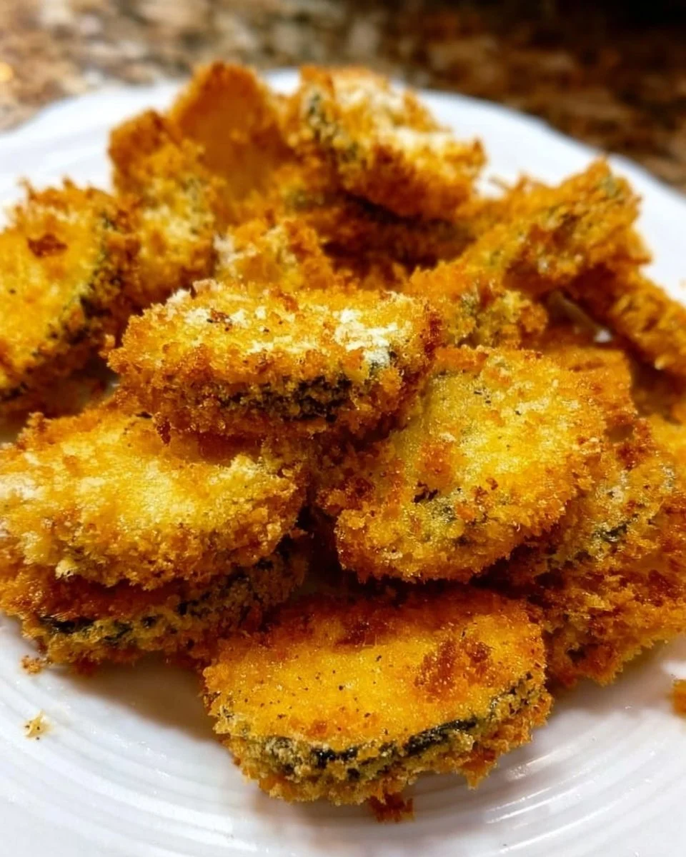 Delicious air fryer fried pickles served with dipping sauce