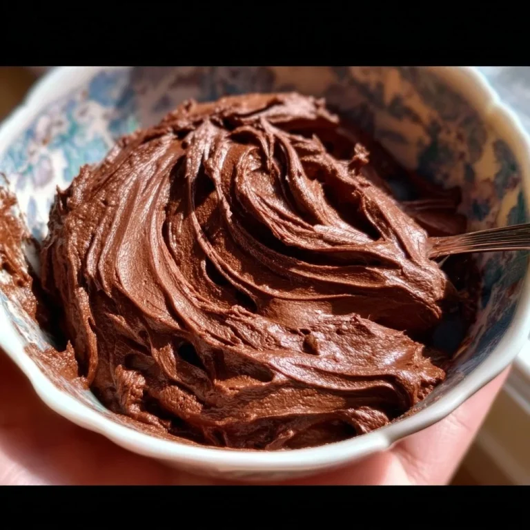 Delicious Chocolate Fudge Frosting spread on a chocolate cake