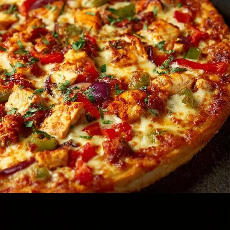 Delicious Cottage Cheese Pizza topped with fresh ingredients and herbs