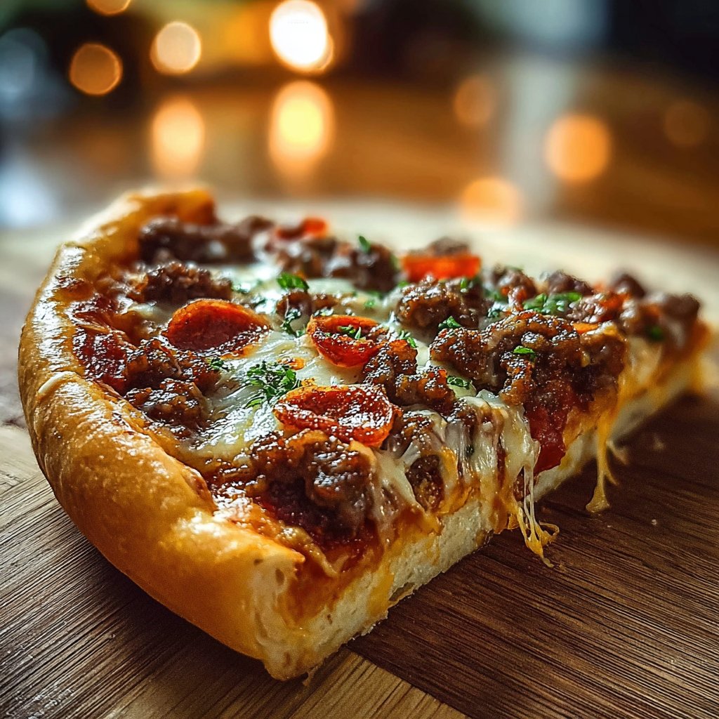 Pizza Burger Pie