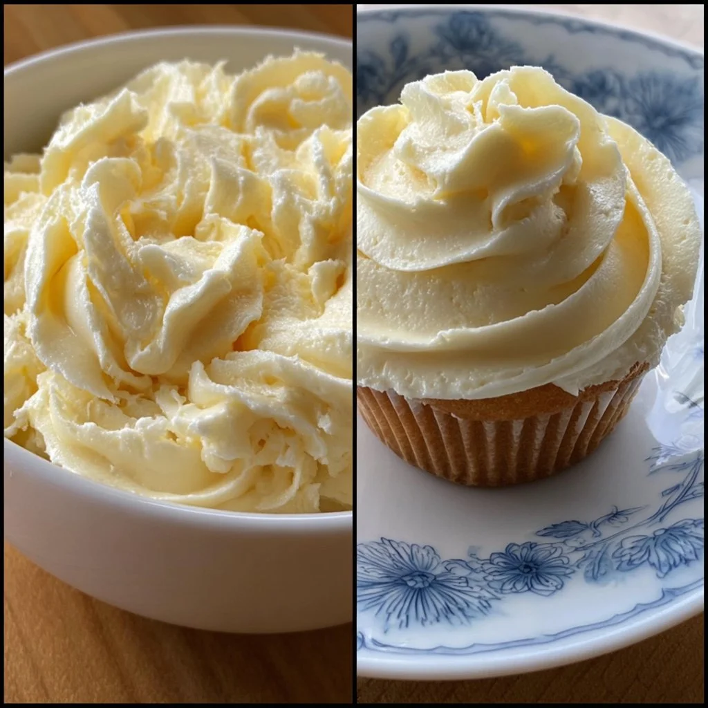 Delicious homemade buttercream frosting recipe for cakes and cupcakes