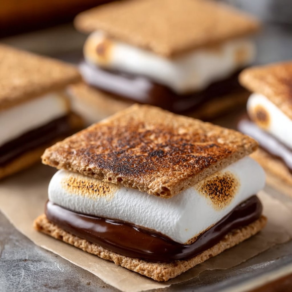 Embarrassingly Easy Sheet Pan S'mores!