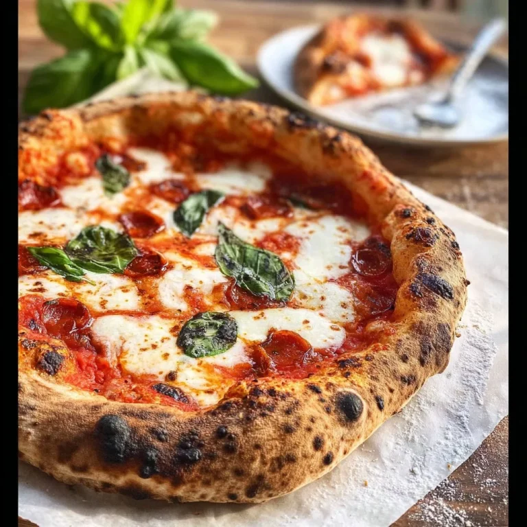 A close-up of freshly made Neapolitan pizza dough, ready for baking.
