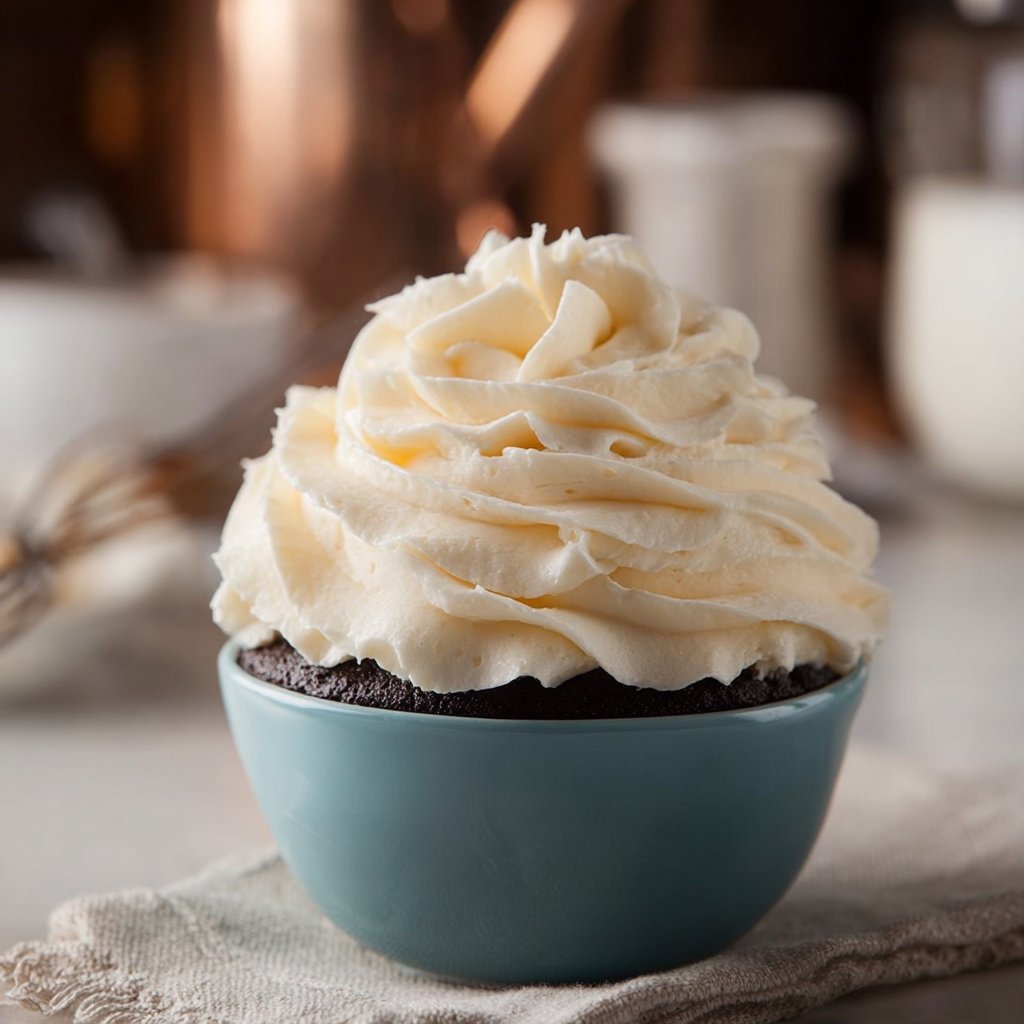 Vanilla American Buttercream Frosting