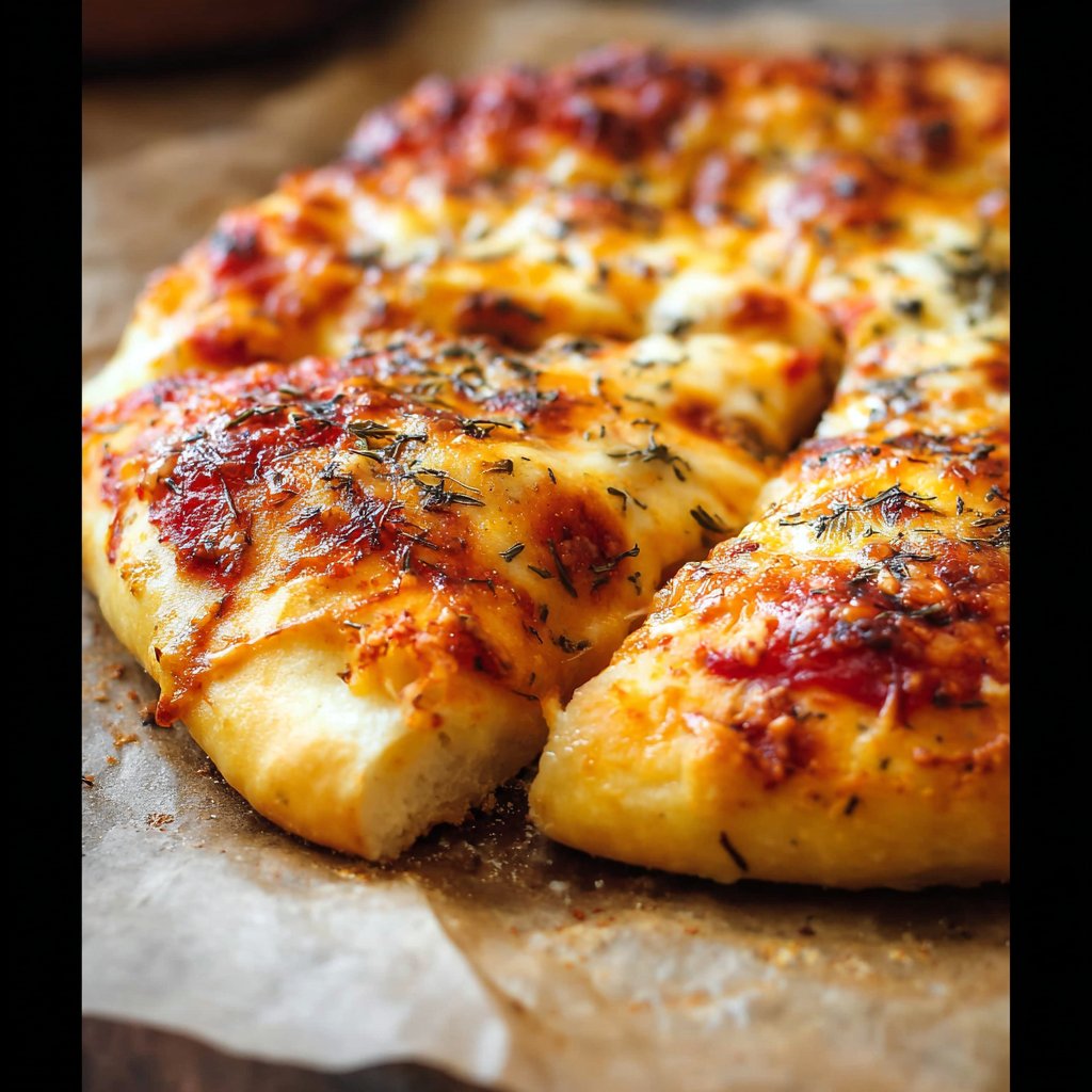Cheesy Pizza Crust