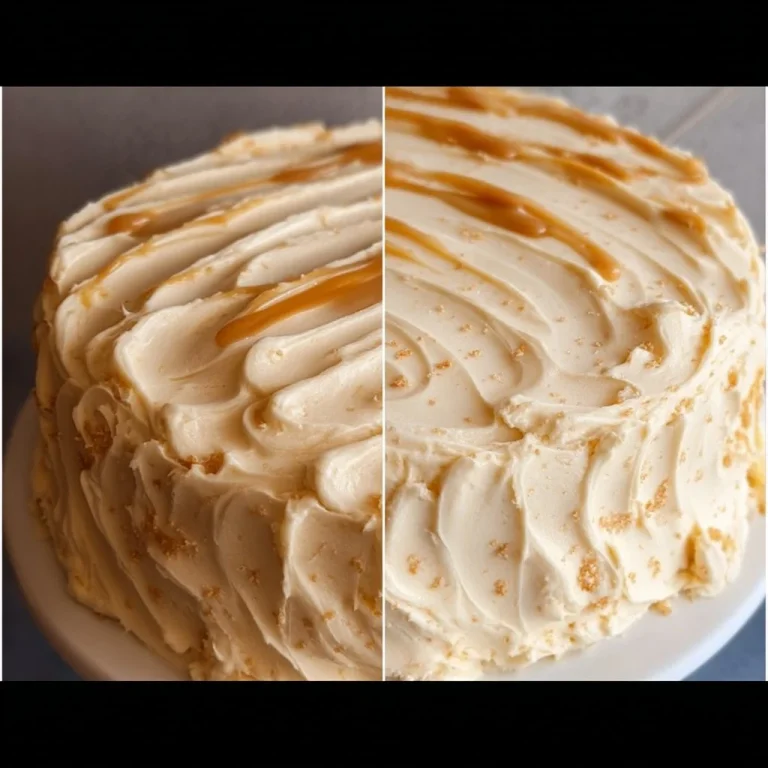 Delicious salted caramel buttercream topping on a chocolate cupcake