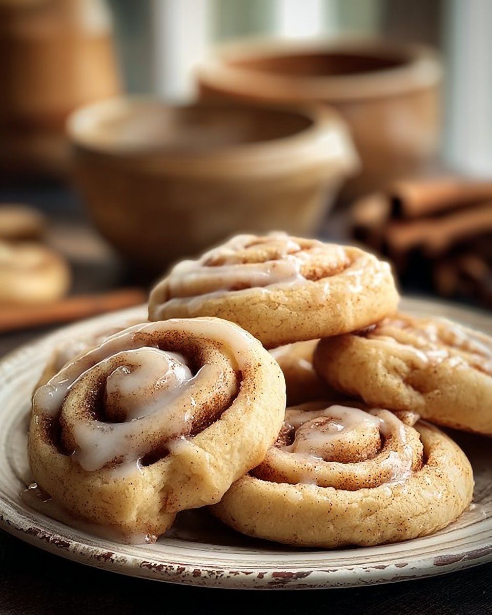 Cinnamon Roll Cookies
