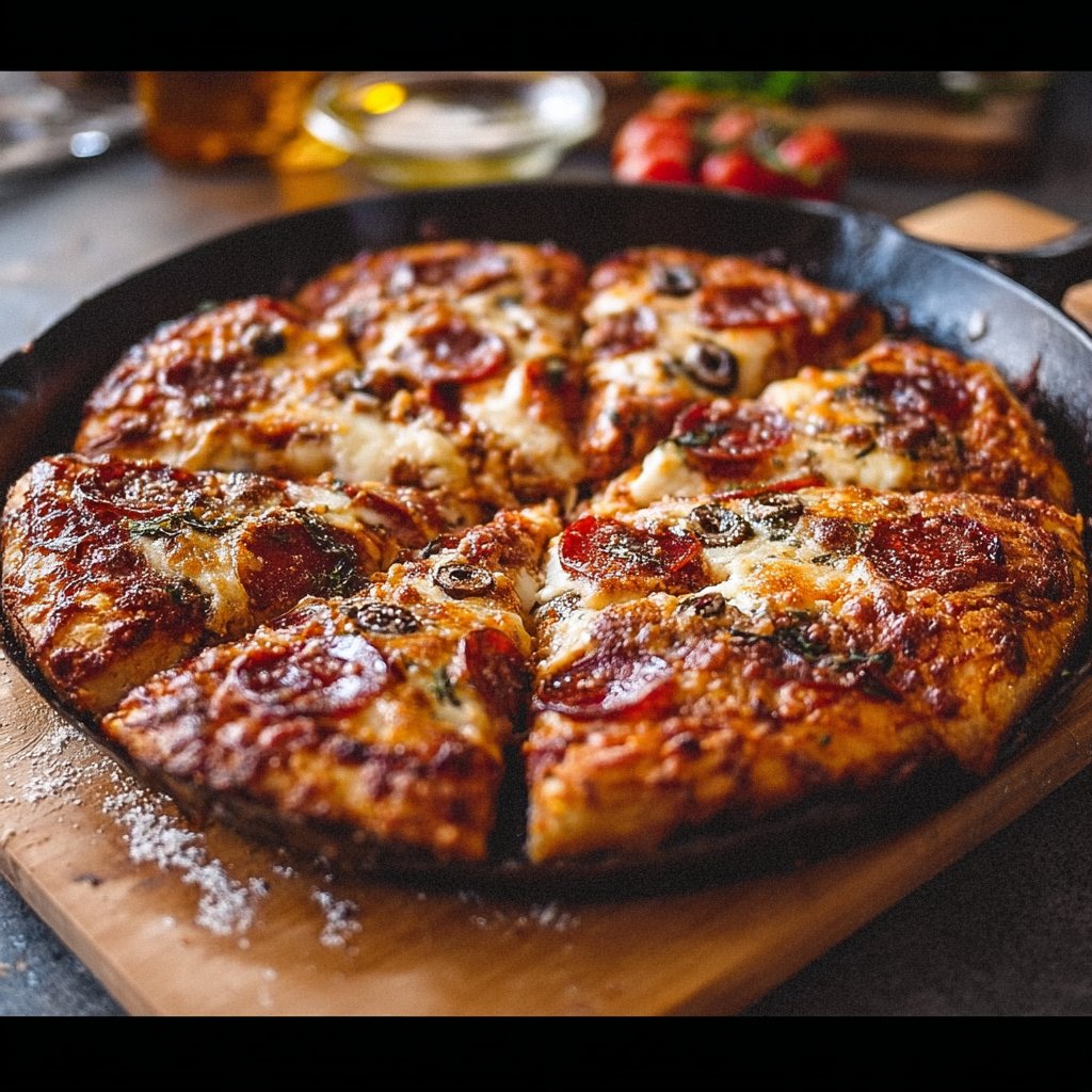 Cast Iron Pizza