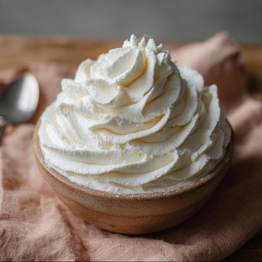 Whipped Cream Frosting Light: 1 Dreamy Recipe