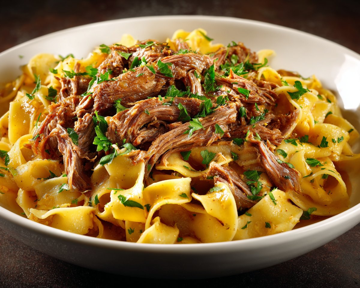 Beef and Noodles