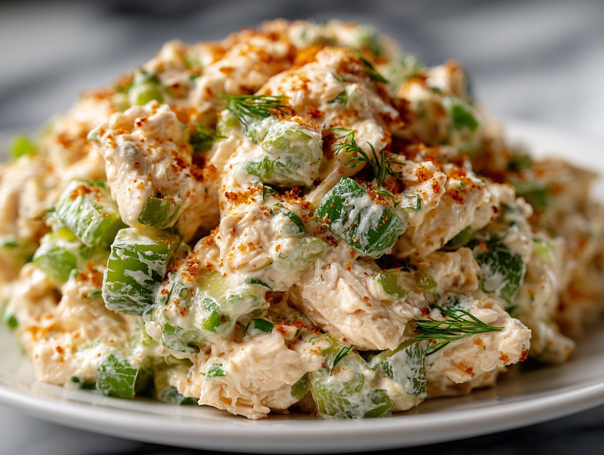Dill Pickle Chicken Salad