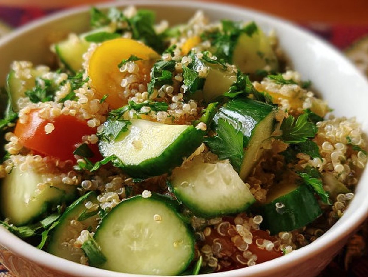 Cucumber Quinoa Salad