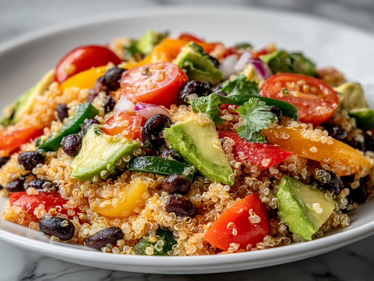 Quinoa Black Bean Salad
