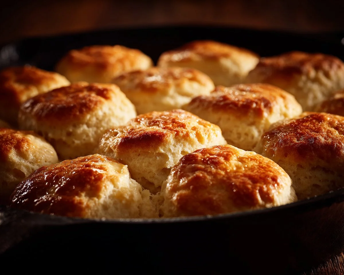 Easy 3 ingredient biscuits fresh out of the oven