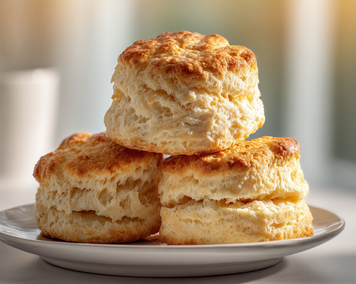 Super Easy Homemade Biscuits without Buttermilk