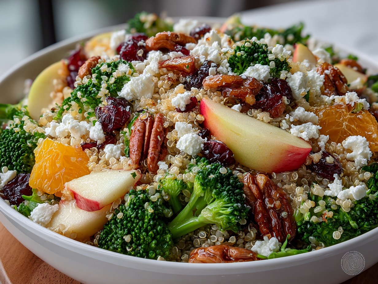 Delicious Broccoli Apple Quinoa Salad: A Nutritious Delight