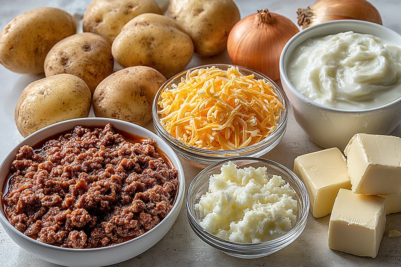 Slow-Cooked Cheeseburger Soup